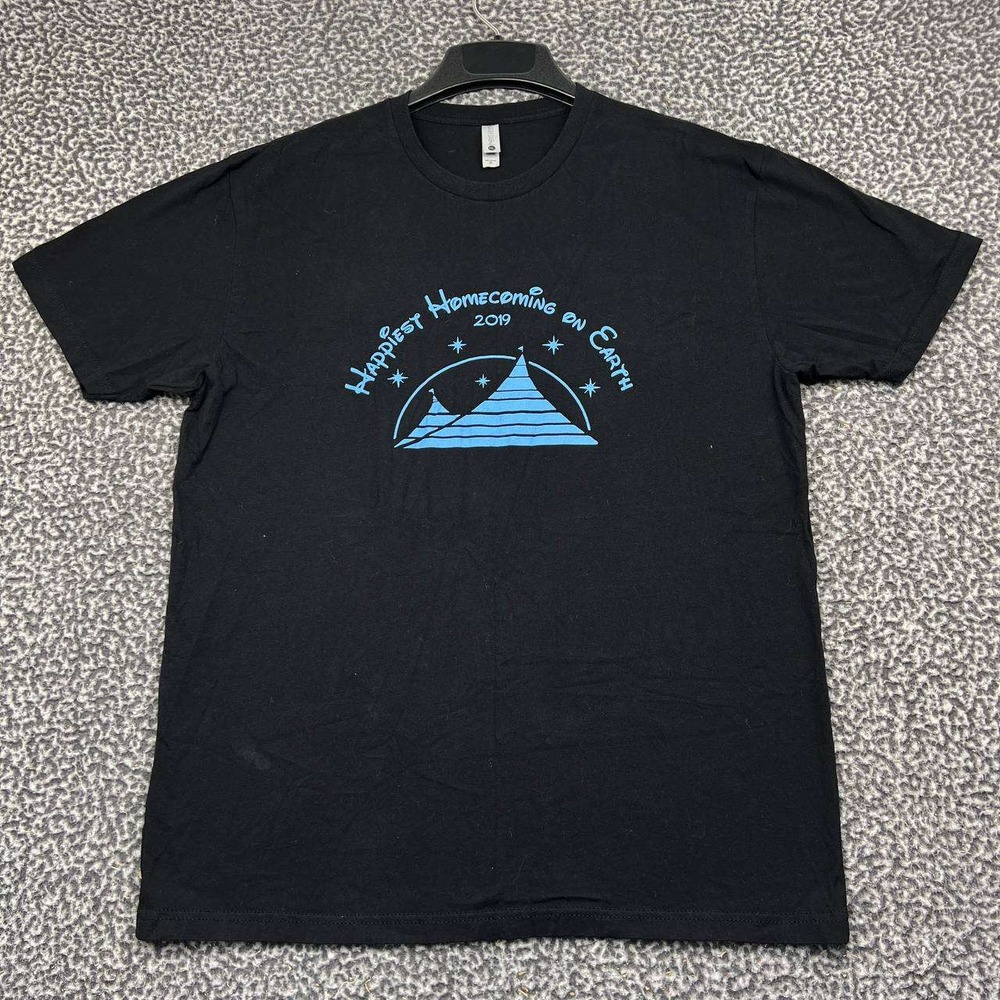 Next Level Happiest Homecoming On Earth 2019 Shirt Men XL Short Sleeve Cotton